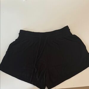 Target Black Athletic Shorts with Elastic Waistband